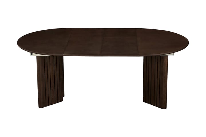 Forlengningsbart Rundt Spisebord Damiene 120/200 cm - Brun - Spisebord & kjøkkenbord