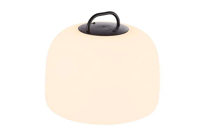 Portabel Utendørslampe Kettle 36 Oppladbar Svart/Hvit - NORDLUX - Balkongbelysning - Hagebelysning - LED-belysning utendørs - Bordlampe utendørs