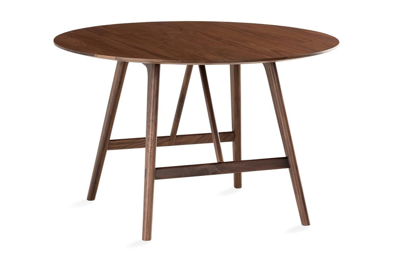 Spisebord Skagana 120 cm  Rundt - Brun - Spisebord & kjøkkenbord