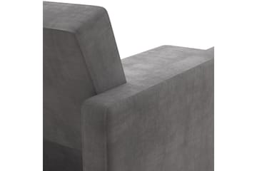 Sovesofa Hartford - Lysegrå - Møbler - Sofaer - Sovesofaer - Langsgående sovesofa