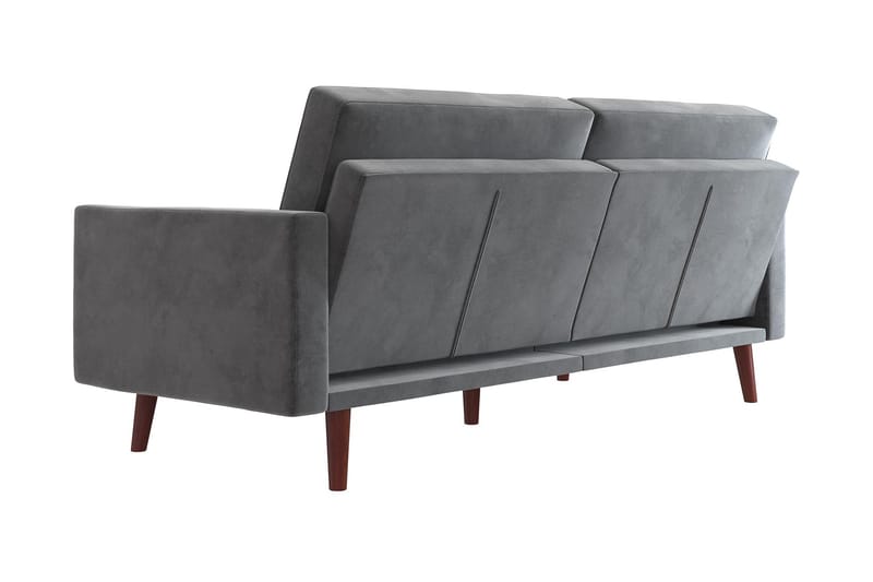 Sovesofa Juliana - Grå - Møbler - Sofaer - Sovesofaer - Langsgående sovesofa