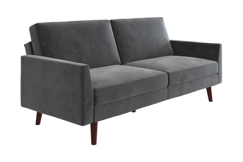 Sovesofa Juliana - Grå - Møbler - Sofaer - Sovesofaer - Langsgående sovesofa