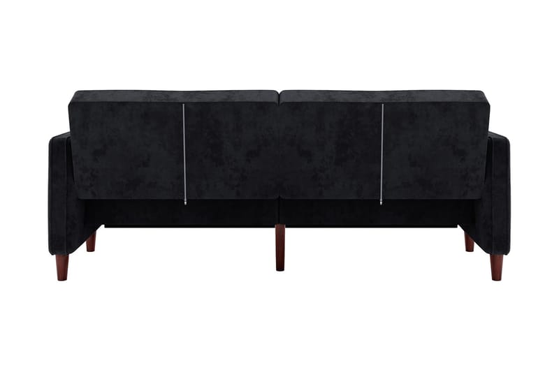 Sovesofa Pin Tufted - Svart - Møbler - Sofaer - Sovesofaer - Langsgående sovesofa