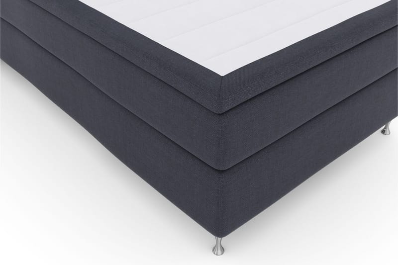 Komplett Sengepakke Choice No 6 120x200 Fast Watergel - Blå|Sølvben - Kontinentalsenger - Komplett sengepakke