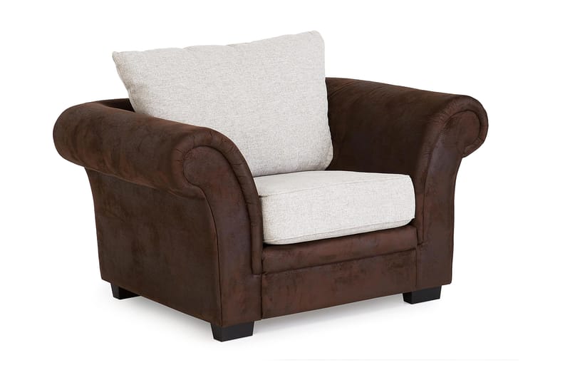 Lenestol Aspen Brun/Beige - Skinnlenestol - Lenestoler