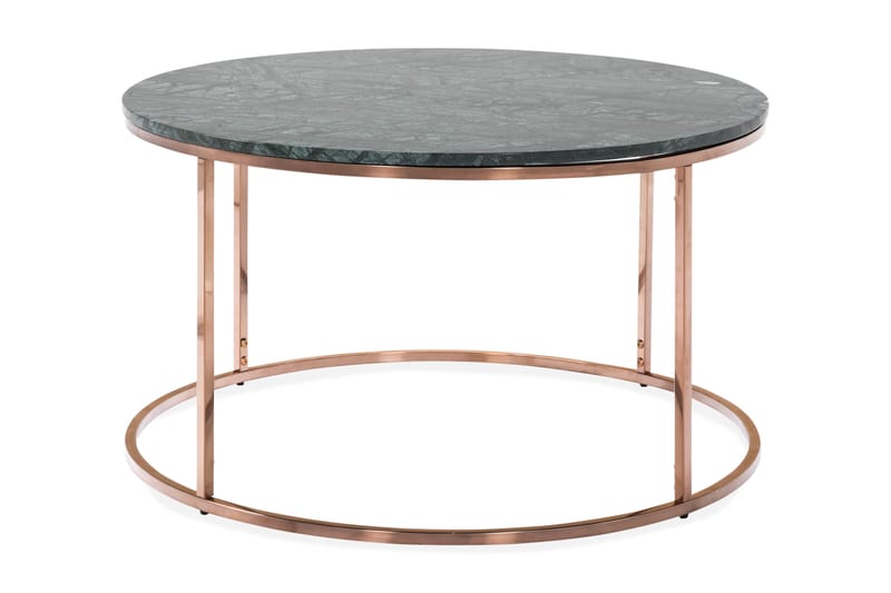 Sofabord Titania 80 cm Rundt Marmor - Sofabord & salongbord - Marmorbord