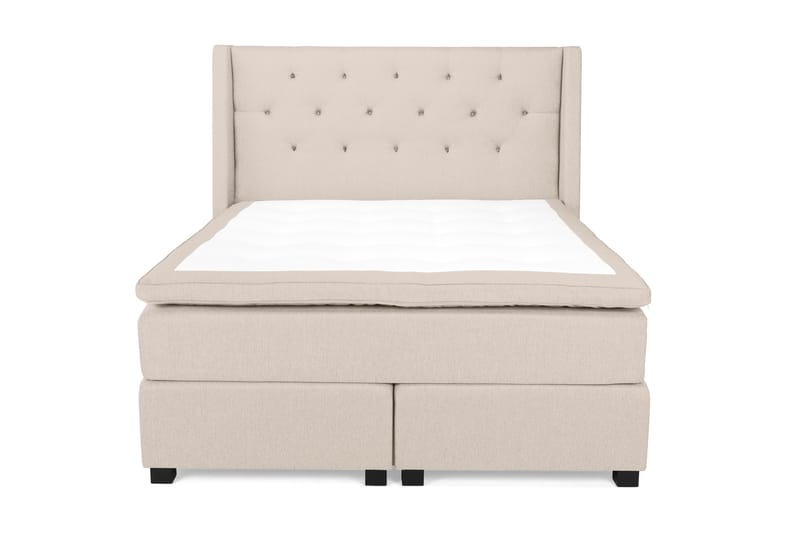 Komplett Sengepakke Langham 160x200 Beige - Komplett sengepakke - Kontinentalsenger - Dobbeltsenger