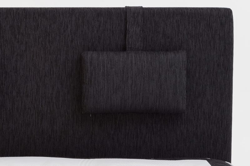 Komplett Sengepakke Charleston Svart - 180x200 cm - Komplett sengepakke - Kontinentalsenger - Dobbeltsenger