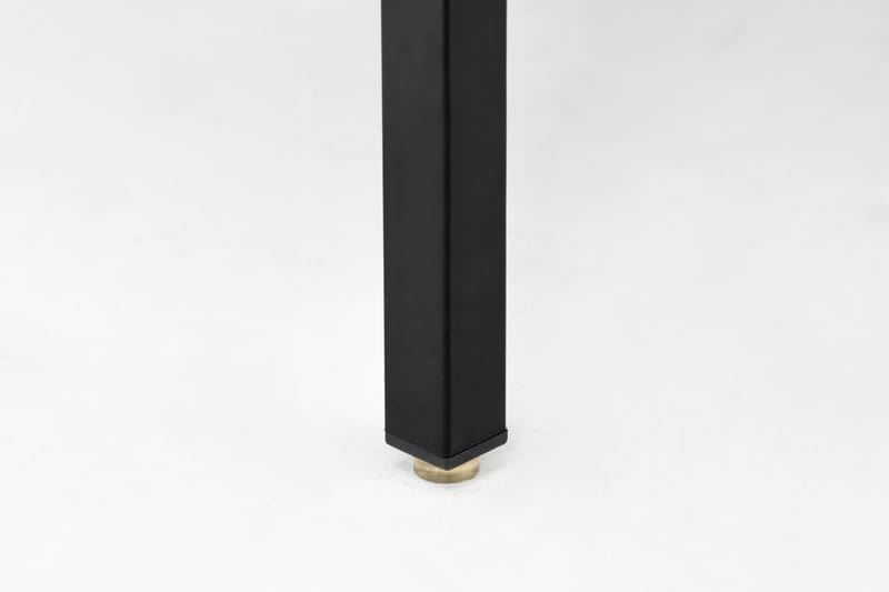 Sidebord Riseine 50 cm Rundt - Hvit|Svart - Marmorbord - Lampebord & sidebord - Brettbord og småbord