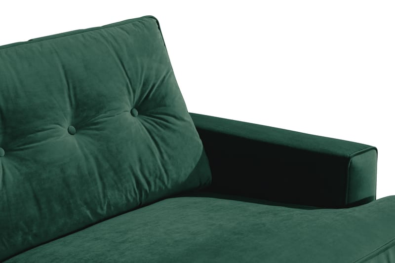 Sofa Covington 2-seter Fløyel - Mørkgrønn - Fløyelssofaer - 2 seter sofa - Howard-sofaer