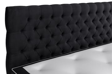 Komplett Sengepakke Estelle 180x200 cm - Svart - Møbler - Senger - Kontinentalsenger