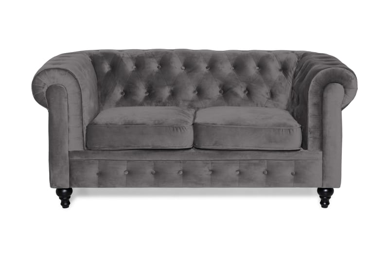 Fløyelssofa Walton Lyx 2-seter - Howard-sofaer - Fløyelssofaer - Chesterfield sofaer - 2 seter sofa