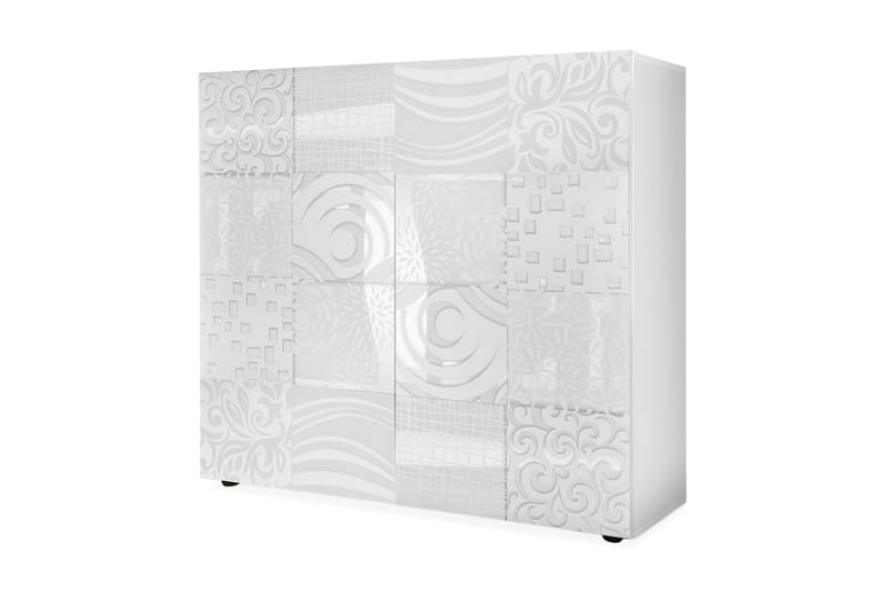 Highboard Bayoner 121 cm - Hvit - Oppbevaringsskap