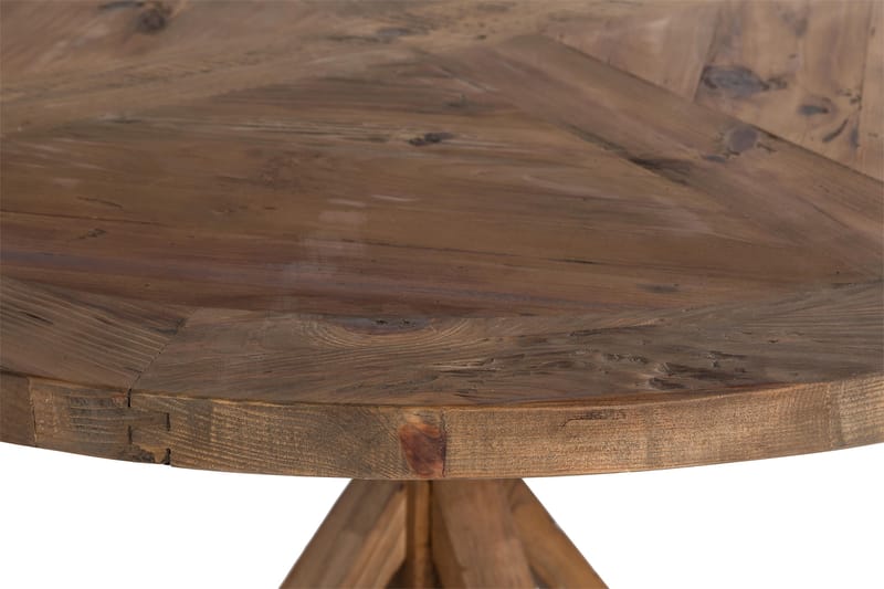 Spisebord Yorkshire 120 cm Rund - Natur - Spisebord & kjøkkenbord