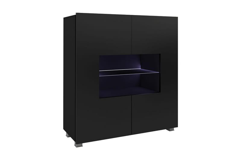 Hvitrinskap Calabrini 100X35X107 Cm - Vitrineskap