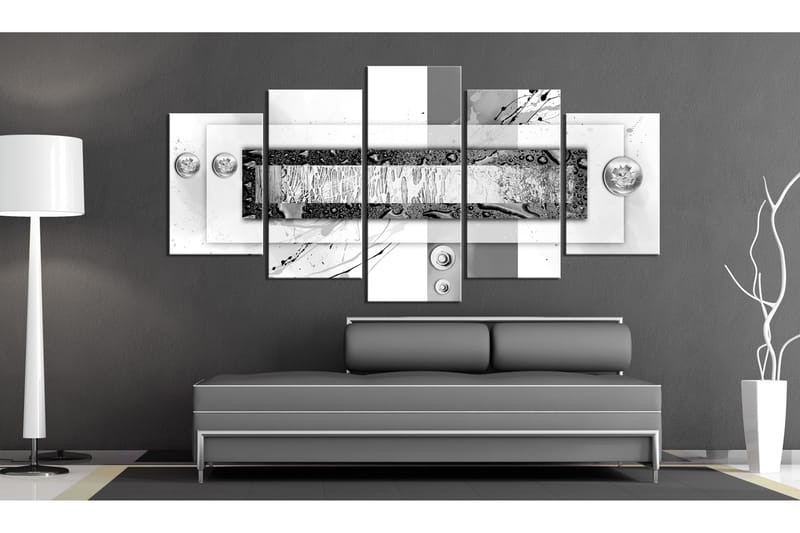 Bilde Gray Balance 100x50 - Artgeist sp. z o. o. - Lerretsbilder