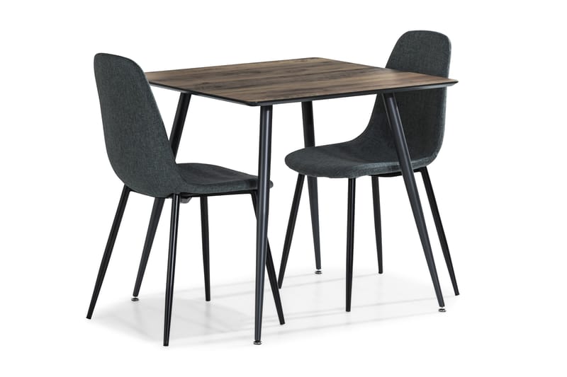 Spisegruppe Jaunita 80 cm med 2 Naira Stol - Spisegruppe