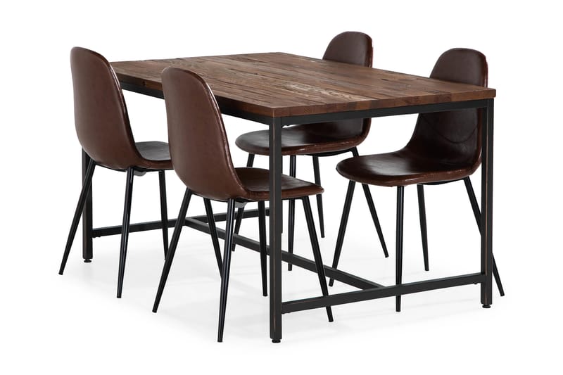 Spisegruppe Limerick 180 cm med 4 Naira Stol - Spisegruppe