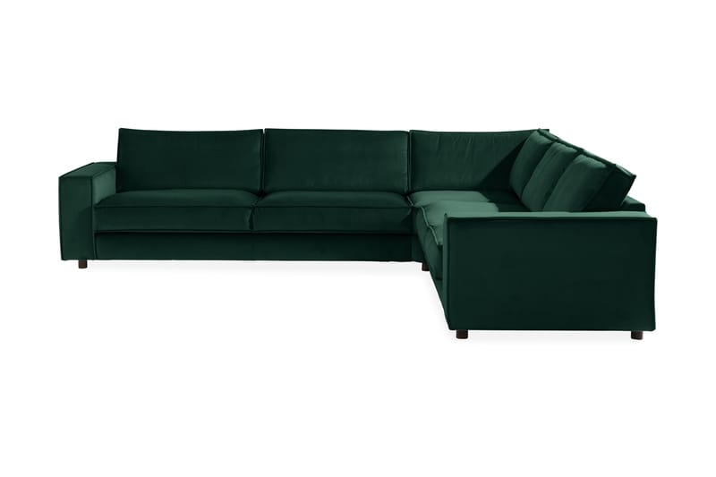 Hjørnesofa Leonora Large Fløyel - Fløyelssofaer - Hjørnesofaer