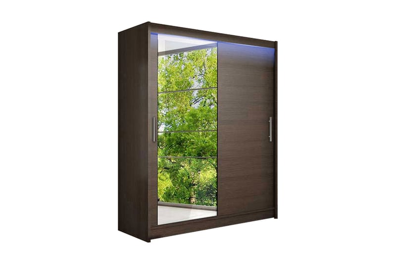 Garderobe Westa 150x58x200 cm - Hvit - Garderober & garderobesystem