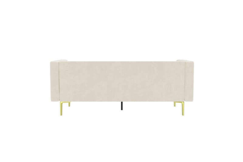 Sofa 2-seter Marseille Elfenben - Elfenben - Møbler - Sofaer - Fløyelssofaer