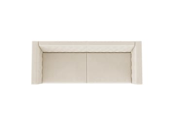 Sofa 2-seter Marseille Elfenben - Elfenben - Møbler - Sofaer - Fløyelssofaer