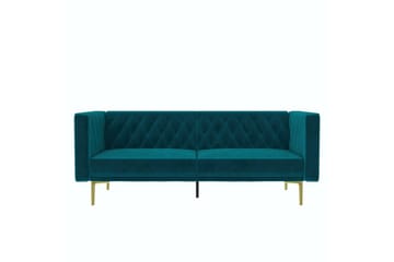 Sofa 2-seter Marseille Smaragdgrønn - Smaragdgrønn - Møbler - Sofaer - Fløyelssofaer