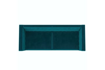 Sofa 2-seter Marseille Smaragdgrønn - Smaragdgrønn - Møbler - Sofaer - Fløyelssofaer
