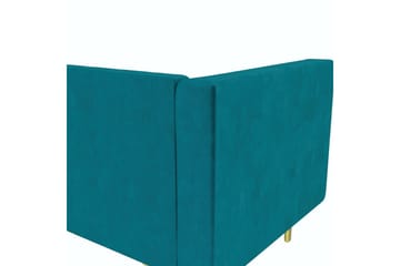 Sofa 2-seter Marseille Smaragdgrønn - Smaragdgrønn - Møbler - Sofaer - Fløyelssofaer