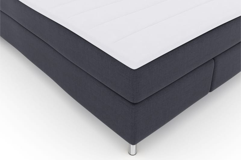 Komplett Sengepakke Choice No 3 140x200 Medium - Blå|Metallben - Kontinentalsenger - Komplett sengepakke