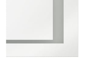 Heasandford Speil LED 60x80 cm - Sølv - Belysning - Baderomsbelysning - Baderomsspeil med belysning