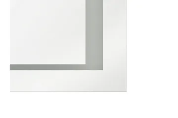 Heasandford Speil LED 60x80 cm - Sølv - Belysning - Baderomsbelysning - Baderomsspeil med belysning