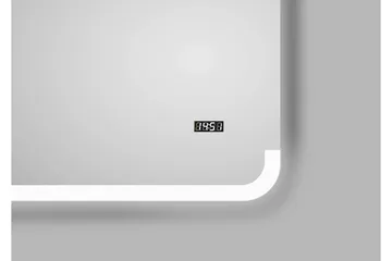 Liratorp Speil 80x60 cm - Sølv - Belysning - Baderomsbelysning - Baderomsspeil med belysning