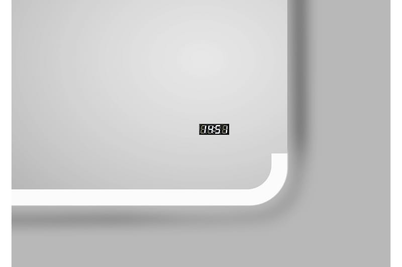 Liratorp Speil 80x60 cm - Sølv - Belysning - Baderomsbelysning - Baderomsspeil med belysning