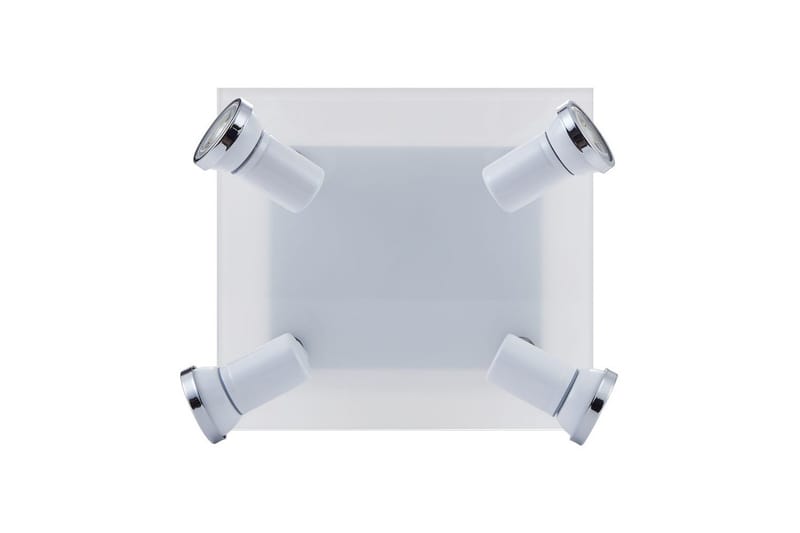 Spotlight Eglo Tamara 1 Kvadrat Hvit, Krom - Hvit/Krom - Belysning - Baderomsbelysning - Baderomslampe tak