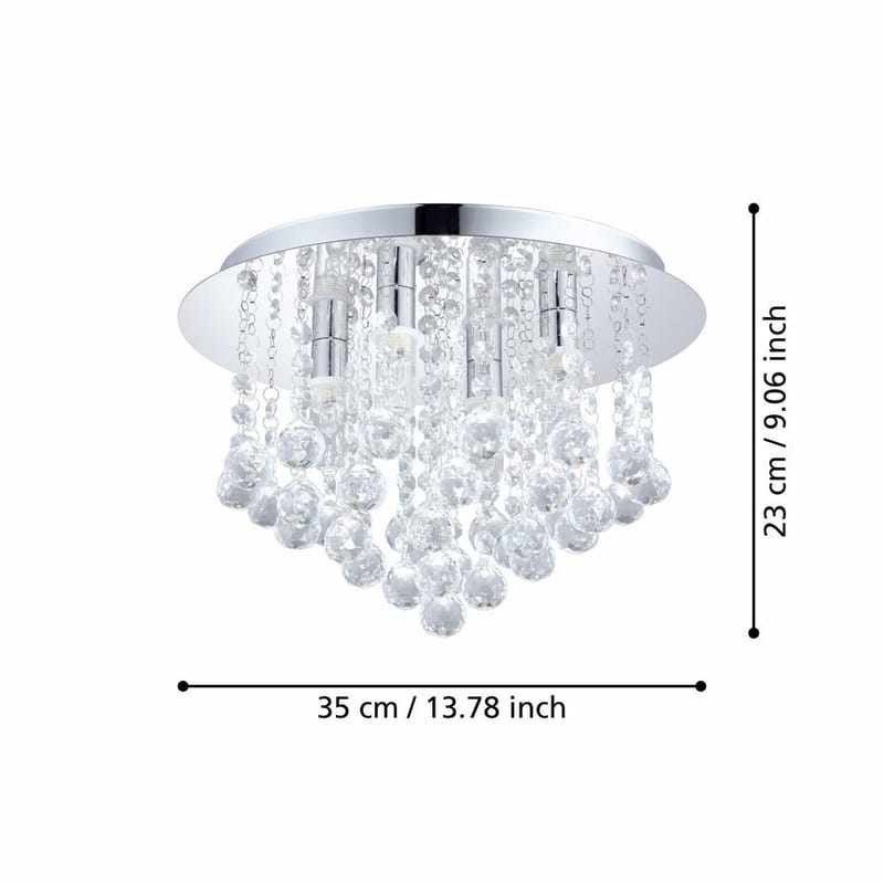 Taklampe Almonte - 350 mm - Belysning - Innendørsbelysning & Lamper - Taklampe - Takplafond