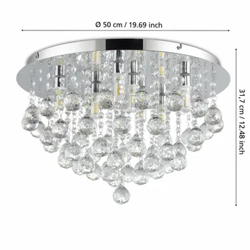 Taklampe Almonte - 500 mm - Belysning - Innendørsbelysning & Lamper - Taklampe - Takplafond