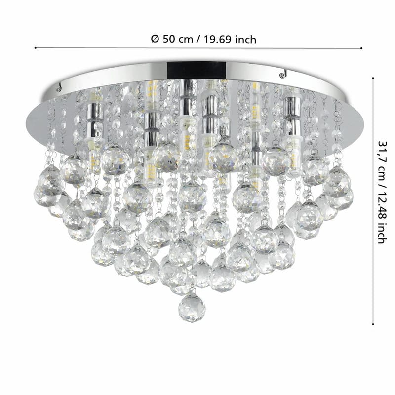 Taklampe Almonte - 500 mm - Belysning - Innendørsbelysning & Lamper - Taklampe - Takplafond