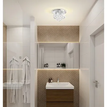 Taklampe Almonte - Krom - Belysning - Innendørsbelysning & Lamper - Taklampe - Takplafond
