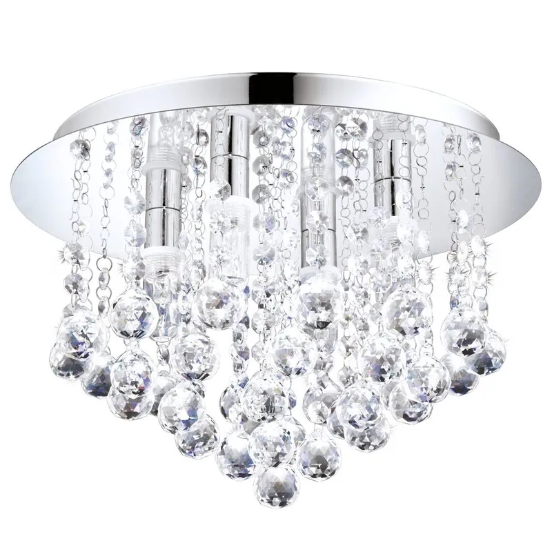 Taklampe Almonte, Krom
