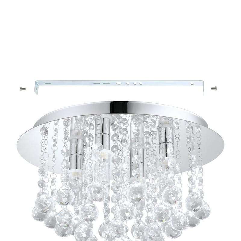 Taklampe Almonte - Krom - Belysning - Innendørsbelysning & Lamper - Taklampe - Takplafond