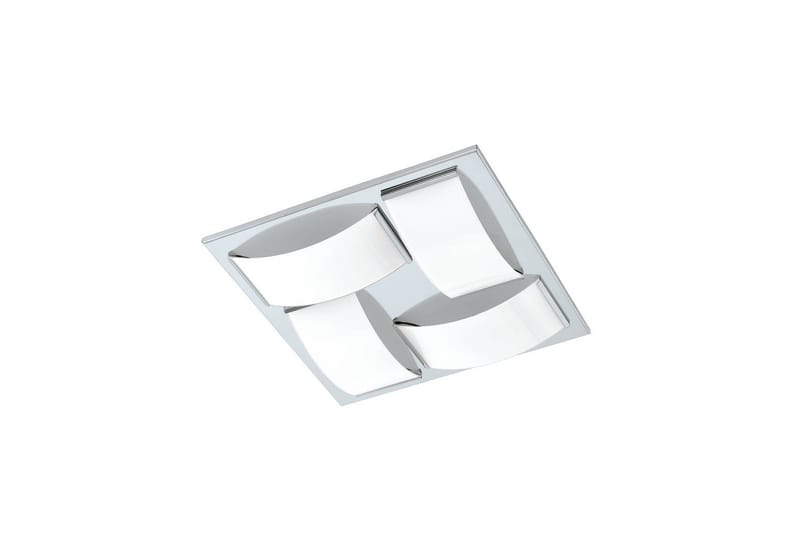 Vegg-/taklampe Eglo Wasao 1, Hvit/Krom