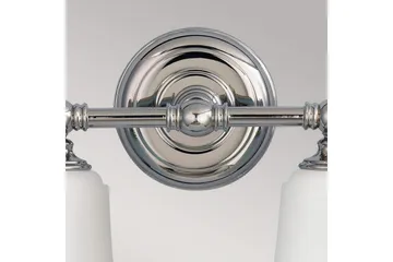 Vegglampe Feiss Huguenot Lake 330x248x152 mm - 330x248x152 mm - Belysning - Baderomsbelysning - Baderomslampe vegg