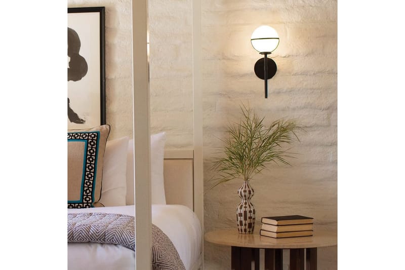 Vegglampe Hinkley Hollis Svart - Svart - Belysning - Baderomsbelysning - Baderomslampe vegg