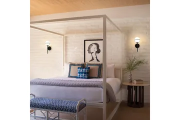 Vegglampe Hinkley Hollis Svart - Svart - Belysning - Baderomsbelysning - Baderomslampe vegg