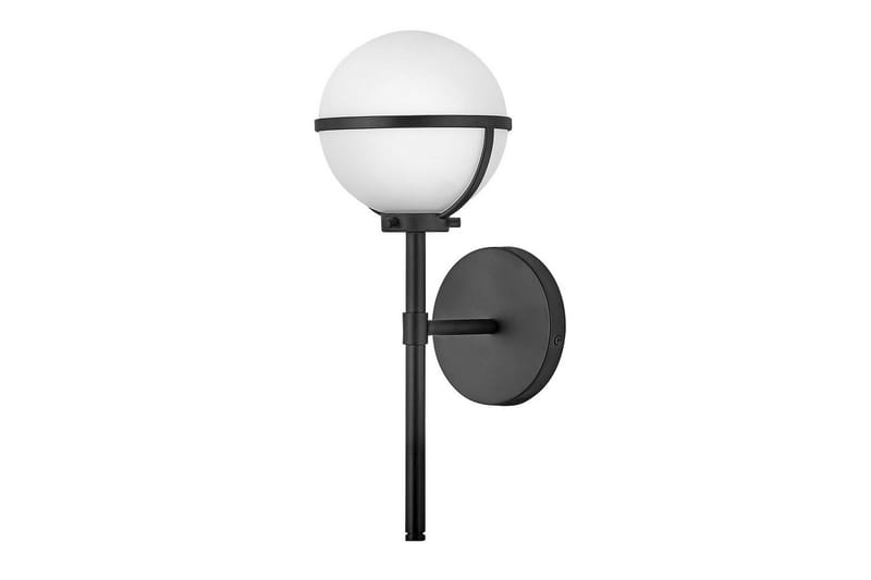 Vegglampe Hinkley Hollis Svart - Svart - Belysning - Baderomsbelysning - Baderomslampe vegg