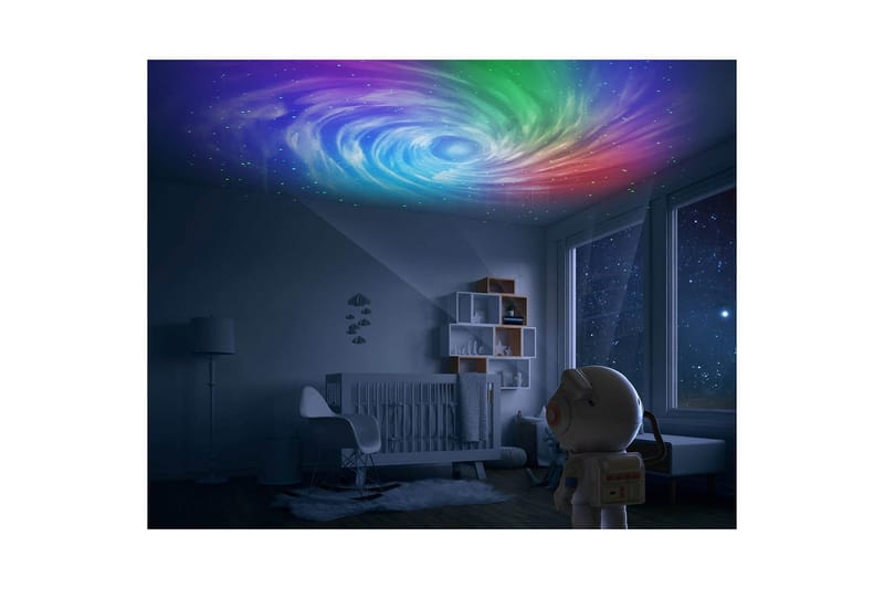 Barnelampe Mobility On Board Stellar Light Space Astronaut - Hvit - Belysning - Dekorasjonsbelysning - Dekorativ innendørsbelysning