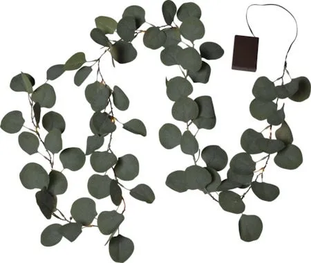 Eucalyptus girlander 180 cm - grønn - Belysning - Dekorasjonsbelysning - Dekorativ innendørsbelysning - Partyslynge