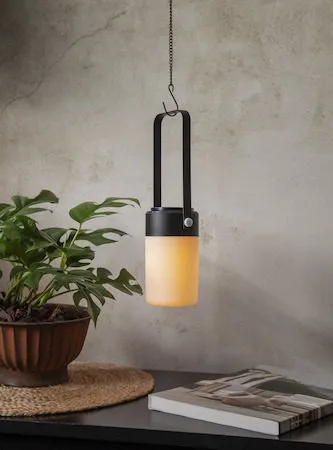 Flame Lantern lykt 10 cm - svart - Belysning - Dekorasjonsbelysning - Dekorativ innendørsbelysning - Batteridrevne lys