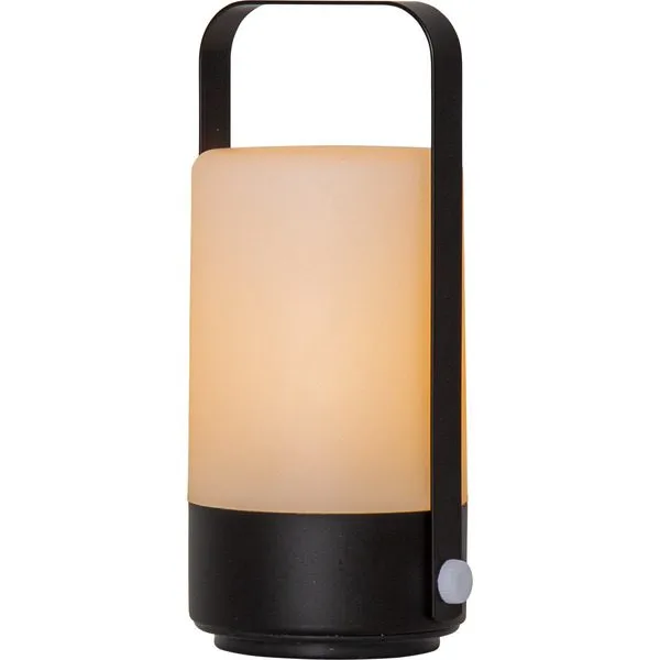 Flame Lantern lykt 10 cm, svart